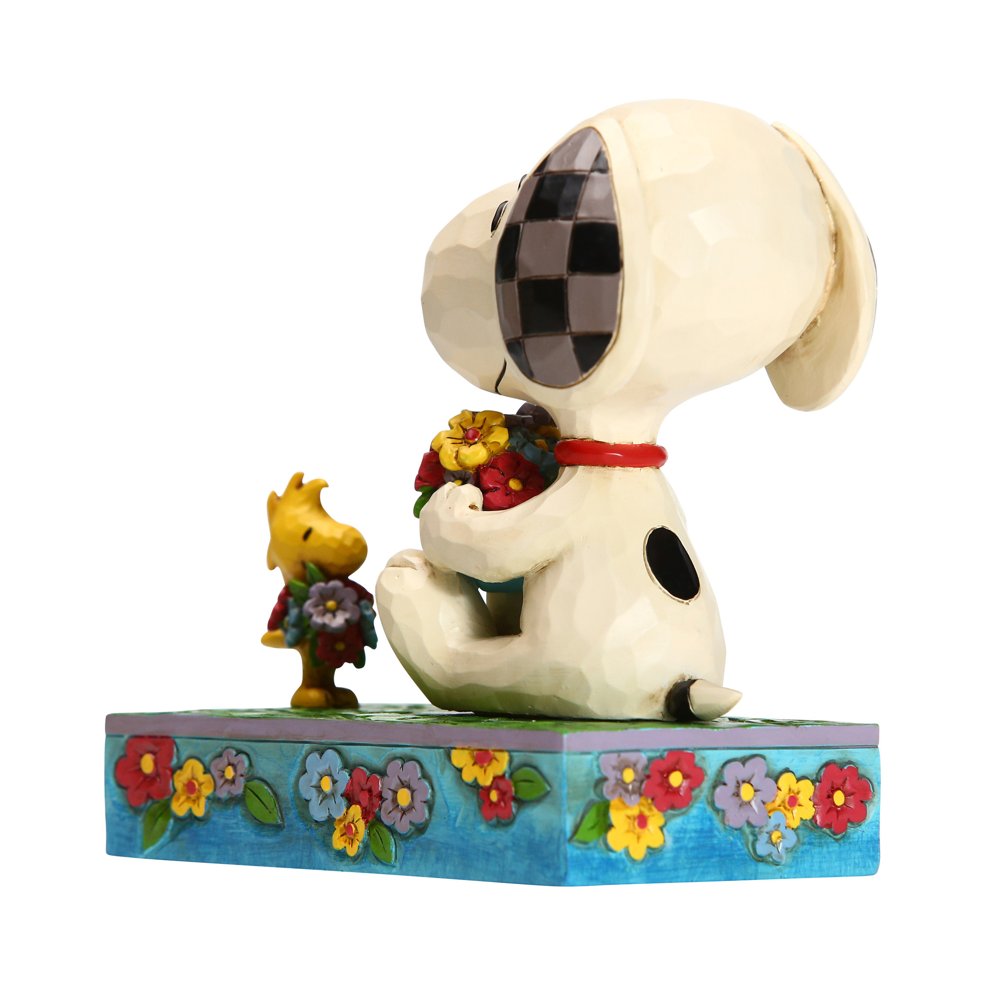 Snoopy/Woodstock with Flowers