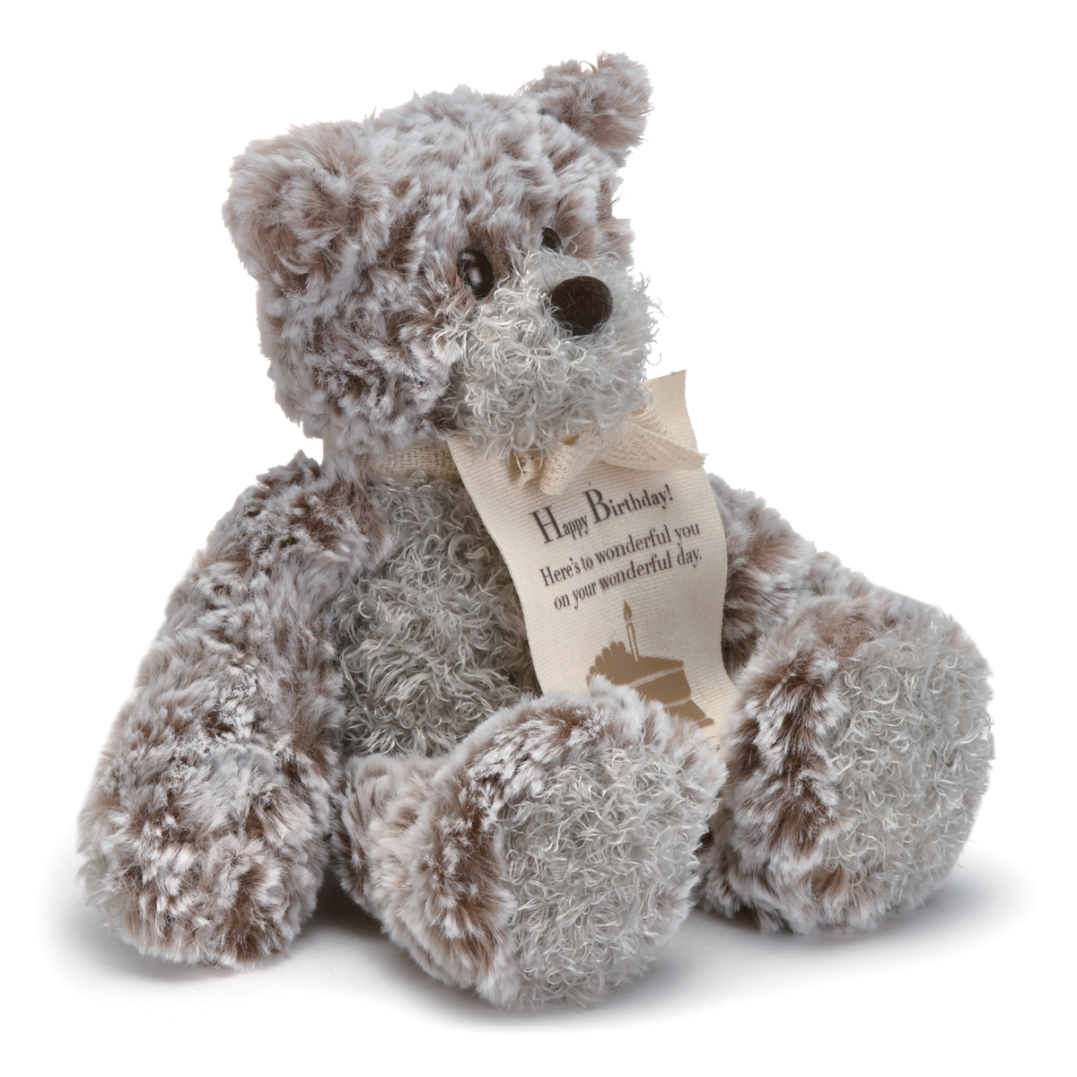 Mini Giving Bear 8.5\"- Happy Birthday Stuffed Animal