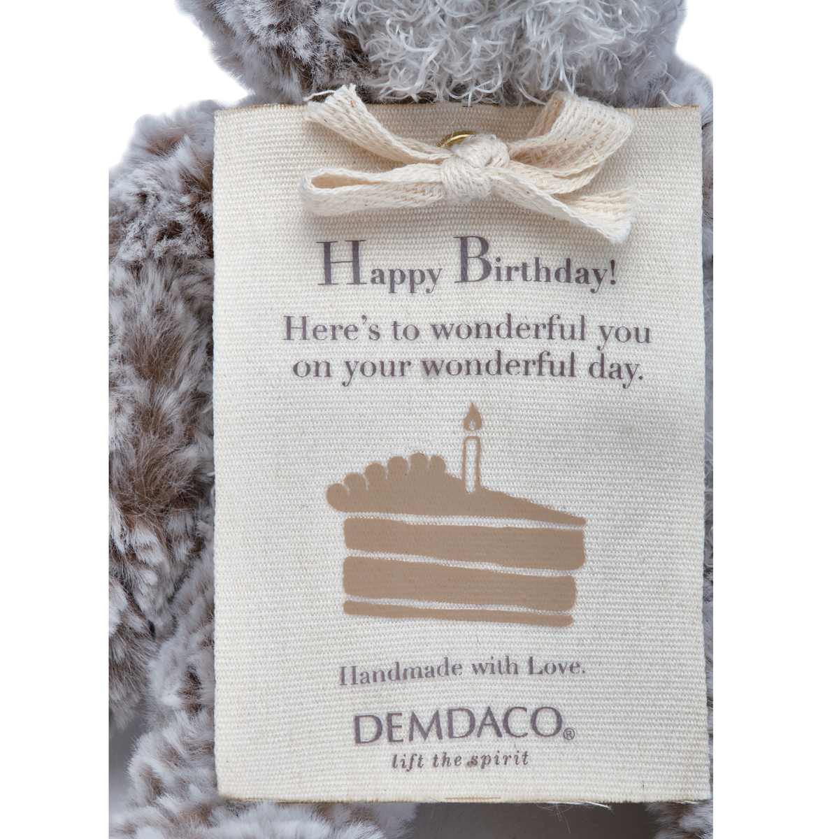 Mini Giving Bear 8.5\"- Happy Birthday Stuffed Animal