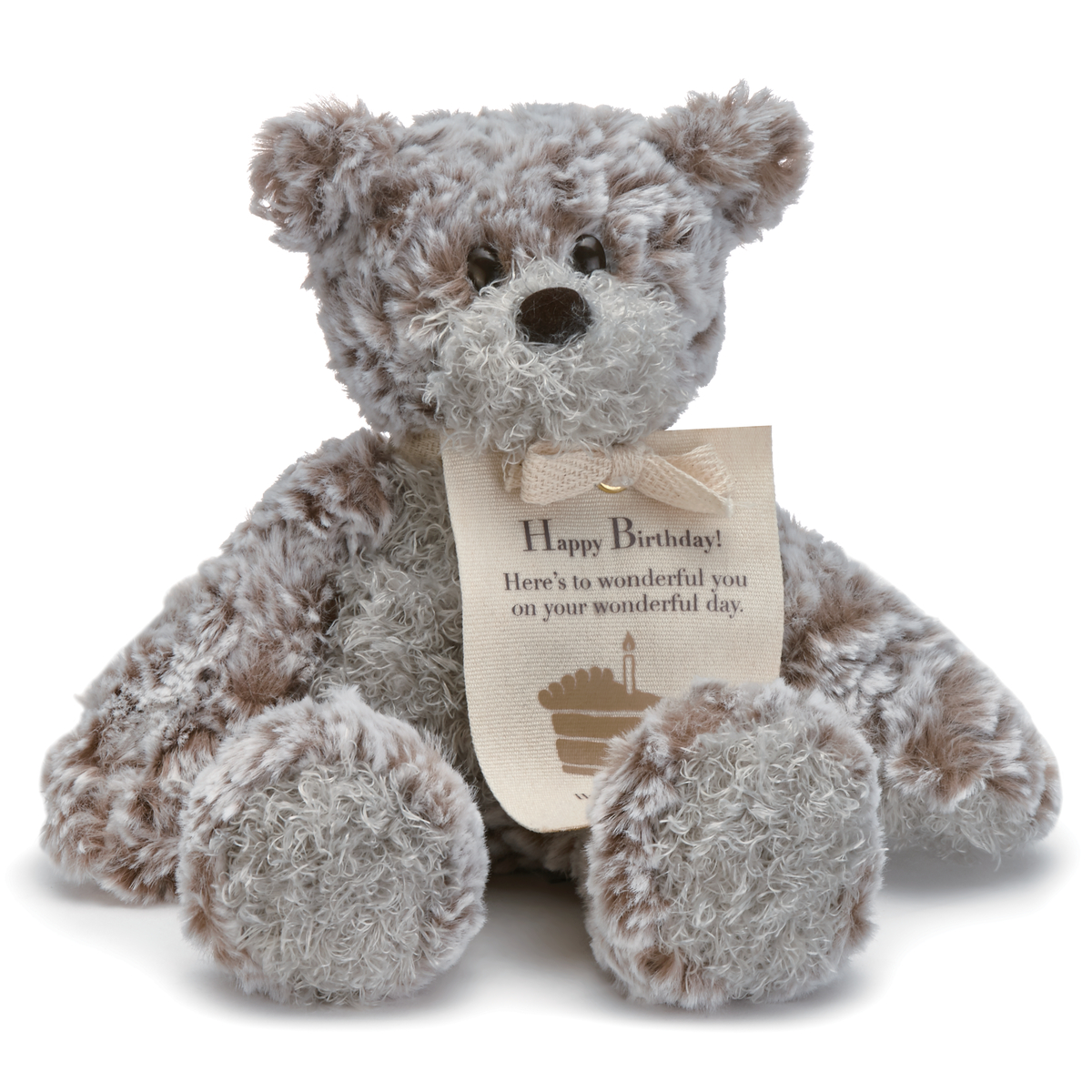 Mini Giving Bear 8.5\\\"- Happy Birthday Stuffed Animal