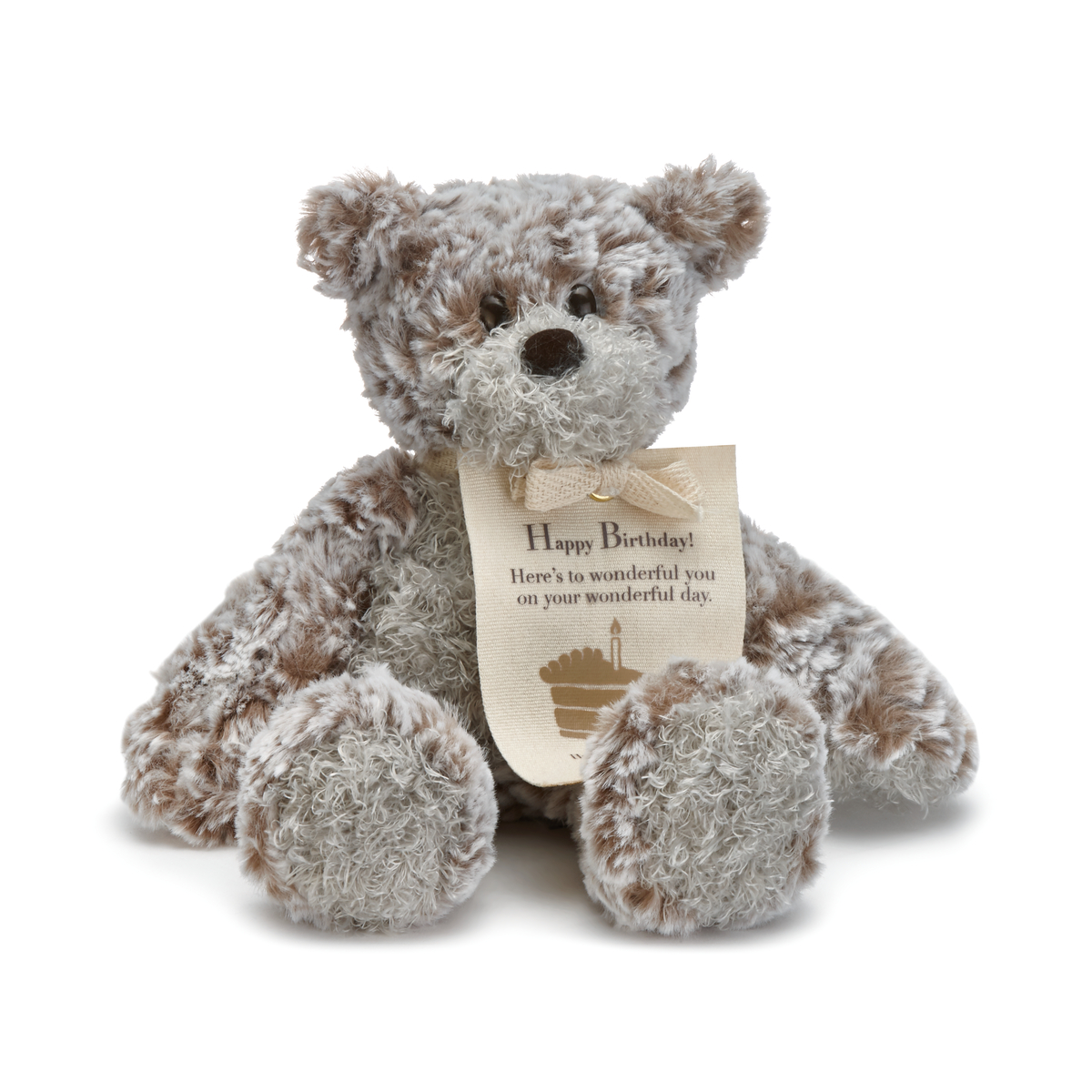 Mini Giving Bear 8.5\"- Happy Birthday Stuffed Animal