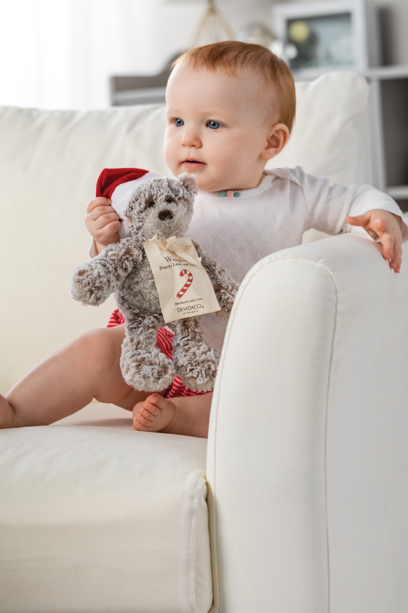 Mini Giving Bear 8.5\" - Christmas Stuffed Animal