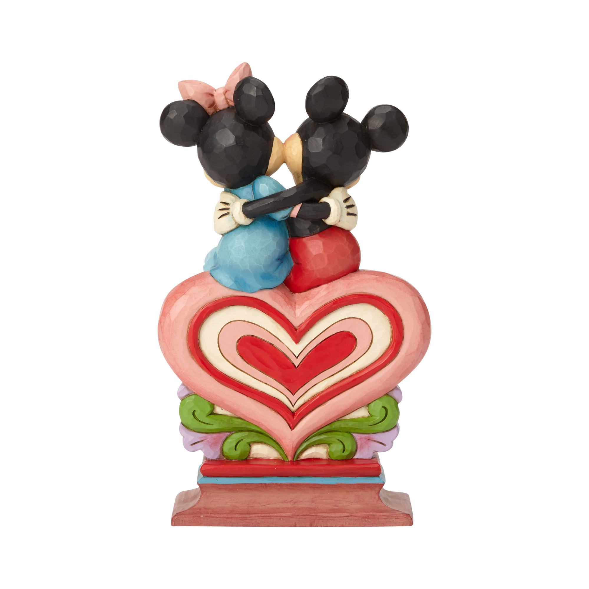 Mickey Minnie Sitting on Heart