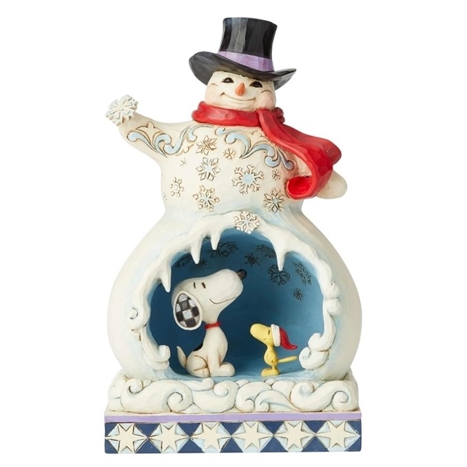 Enesco Disney Traditions by Jim Shore Mickey Mouse Snowman Snowy