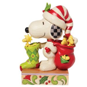 Snoopy w/ Stocking and Woodstock