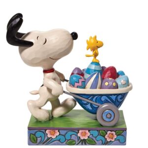 Snoopy & Woodstock  Easter Wheelbarrow