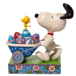Snoopy & Woodstock  Easter Wheelbarrow