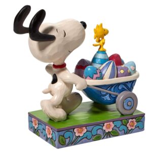 Snoopy & Woodstock  Easter Wheelbarrow